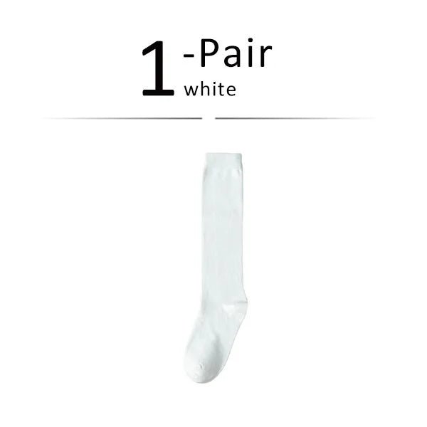 Luxéra Cotton Blend Stockings — Soft Breathable Women’s Socks with Support (WHITE ) - | Zavonix