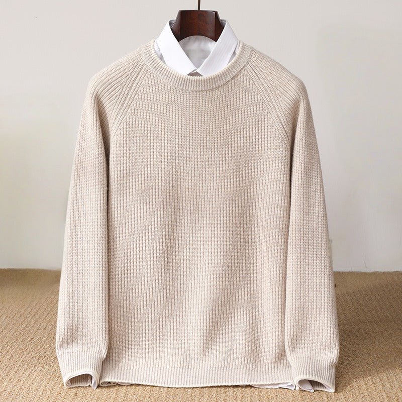 MARTIN™ CASHMERE PULLOVER (Black XS) - | Zavonix