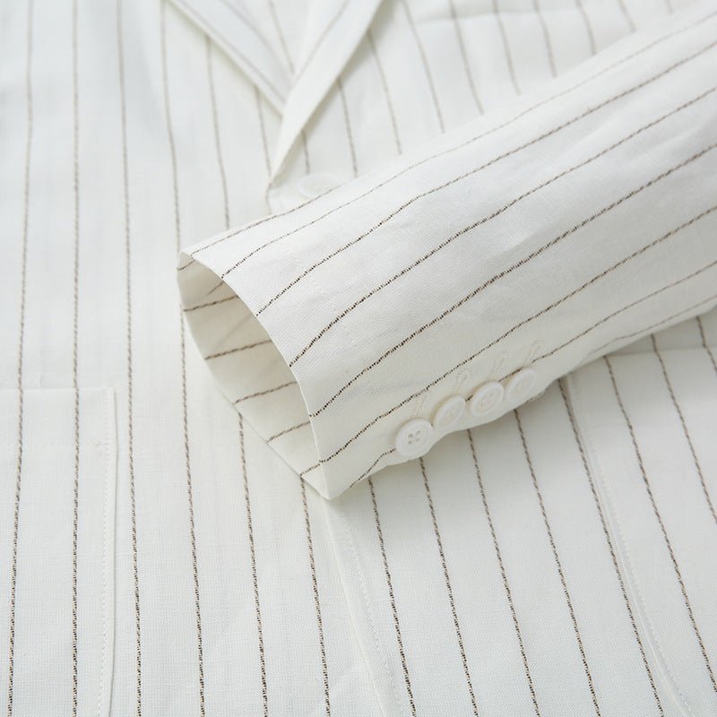 MARTIN™ PREMIUM LINEN BLAZER (White XS) - | Zavonix
