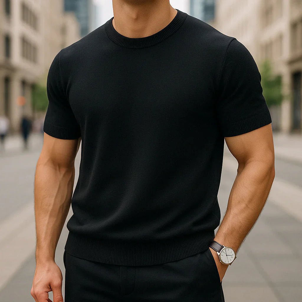 Merino Cashmere Shirt (Black XS) - | Zavonix