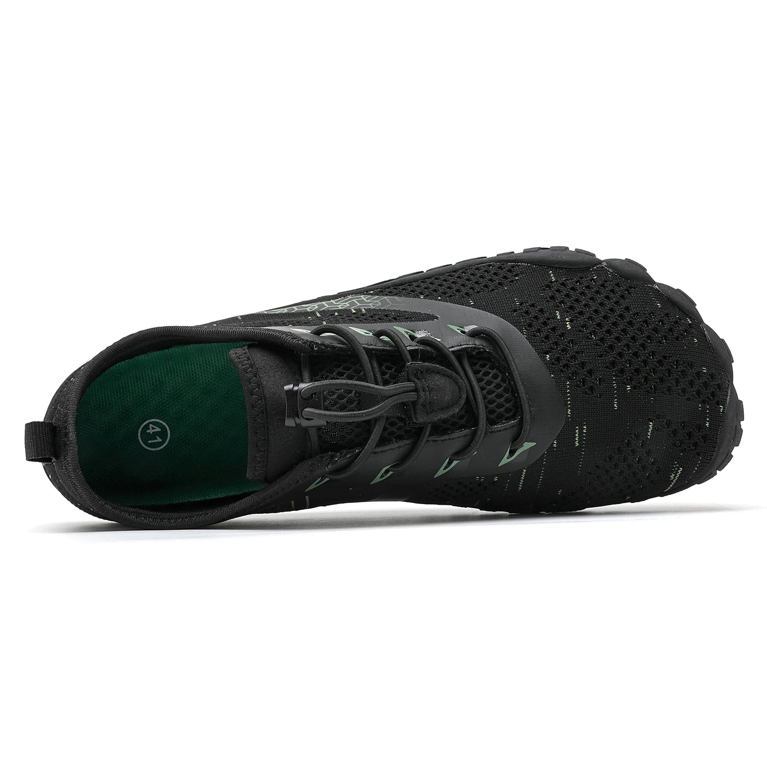 Men's Lightweight Breathable Cotton Lace - Up Shoes with EVA Sole (green 44) - | Zavonix