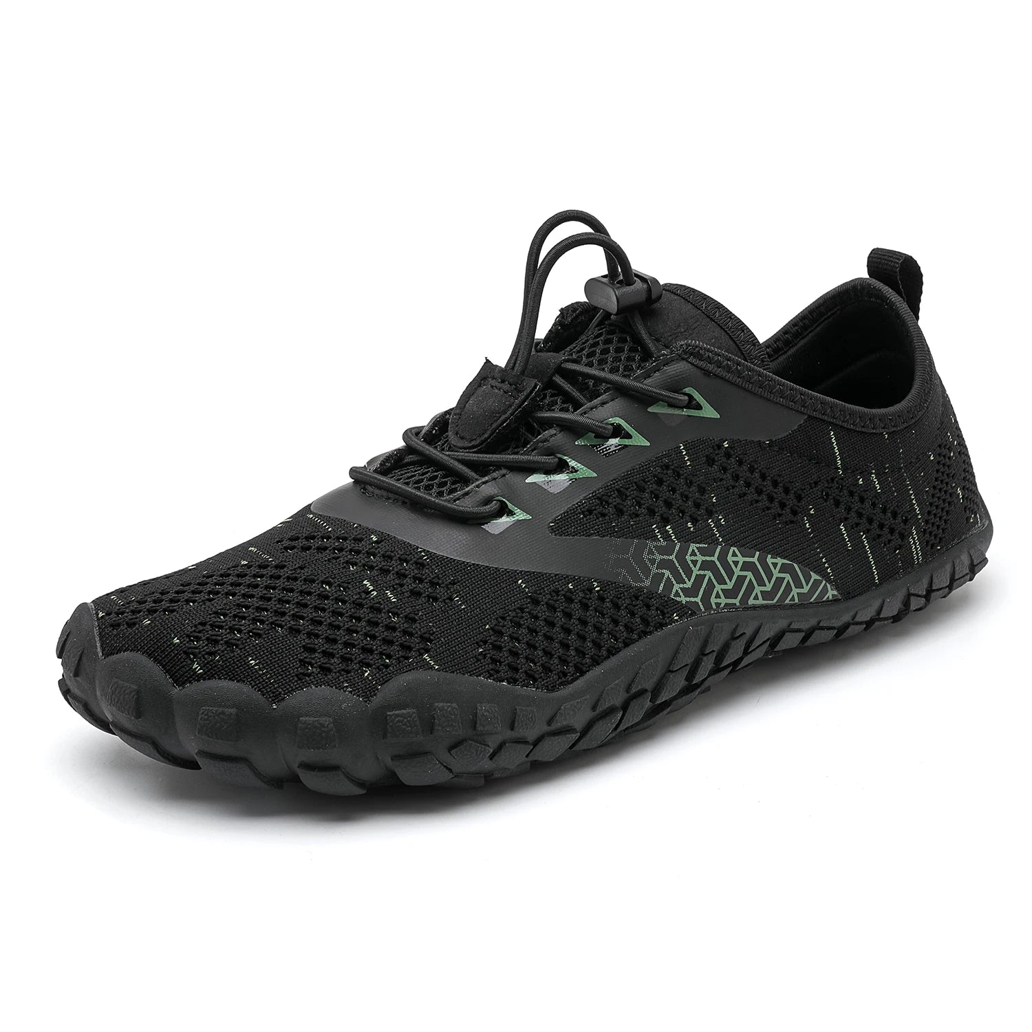 Men's Lightweight Breathable Cotton Lace - Up Shoes with EVA Sole (green 44) - | Zavonix