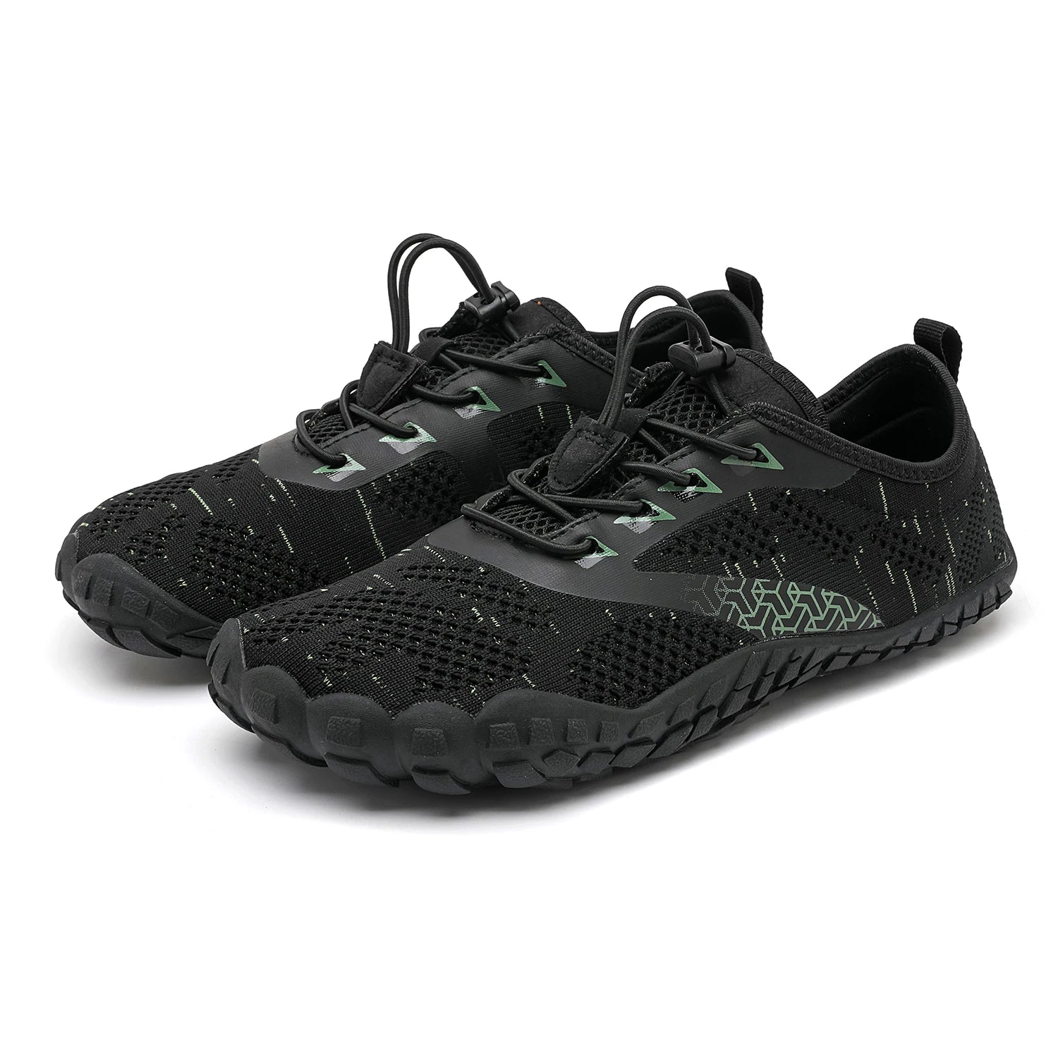 Men's Lightweight Breathable Cotton Lace - Up Shoes with EVA Sole (green 44) - | Zavonix