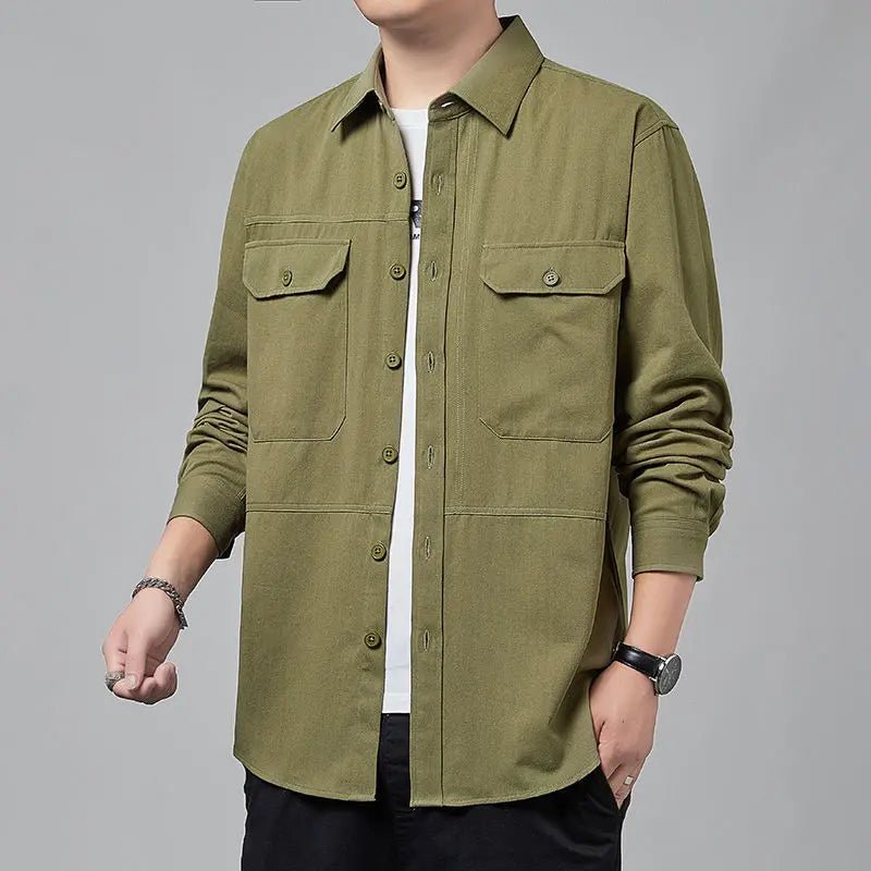 Milo Ridge Overshirt (Black XS) - | Zavonix