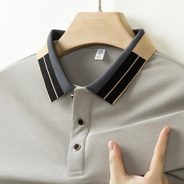 Montclair Polo Shirt (Light gray XS) - | Zavonix