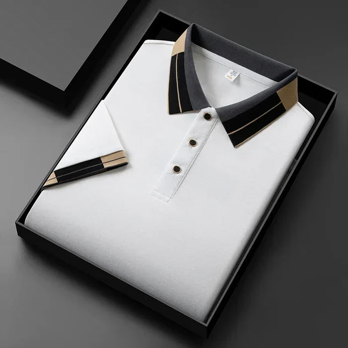 Montclair Polo Shirt (White XS) - | Zavonix