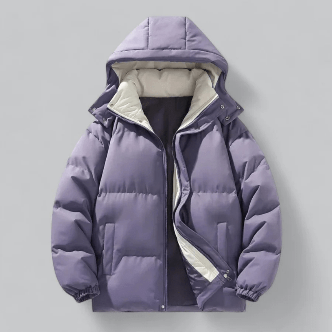 Milo Men's Puffer Jacket | Warm Hooded Design 1