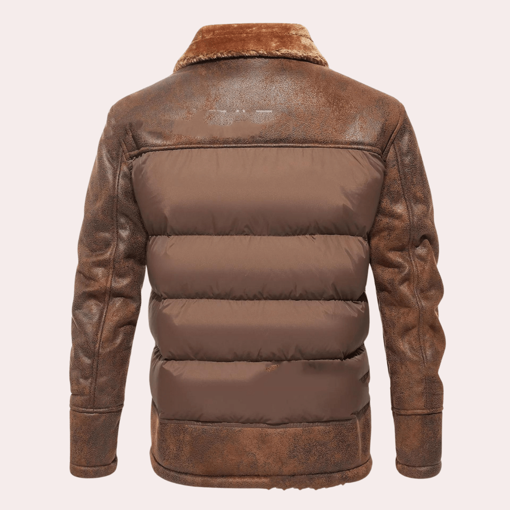 Milo Men's Quilted Jacket | Modern Design, Versatile 2