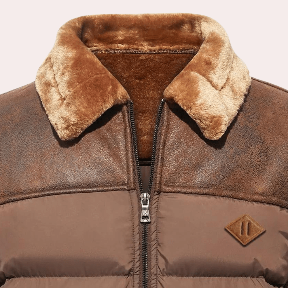 Milo Men's Quilted Jacket | Modern Design, Versatile 3