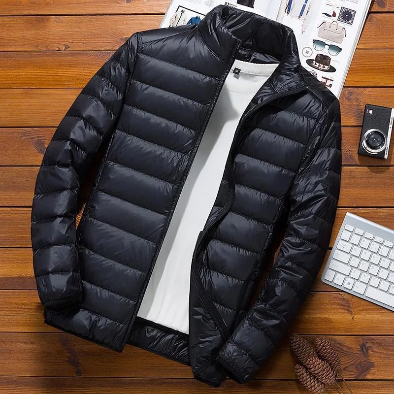 Milo Men's Winter Jacket | Quilted Hooded Design, Warm Essential 7