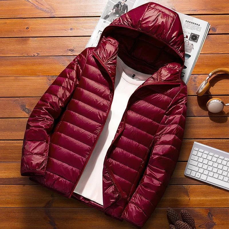 Milo Men's Winter Jacket | Quilted Hooded Design, Warm Essential 2