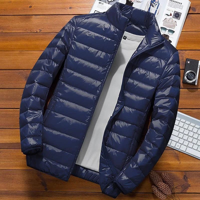 Milo Men's Winter Jacket | Quilted Hooded Design, Warm Essential 6