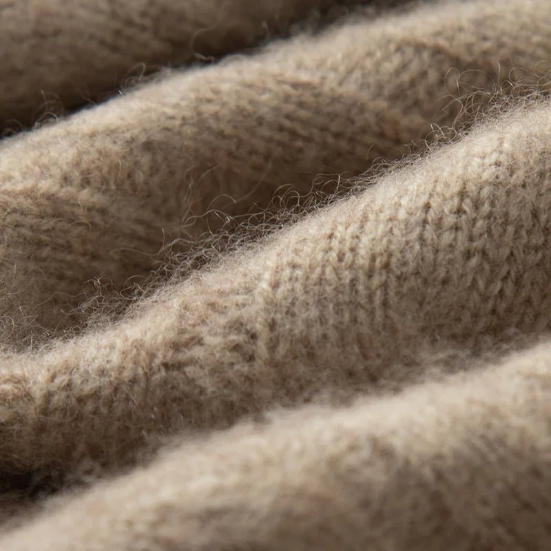 "Montague" 100% Pure Cashmere Sweater (Navy Blue XXS) - | Zavonix