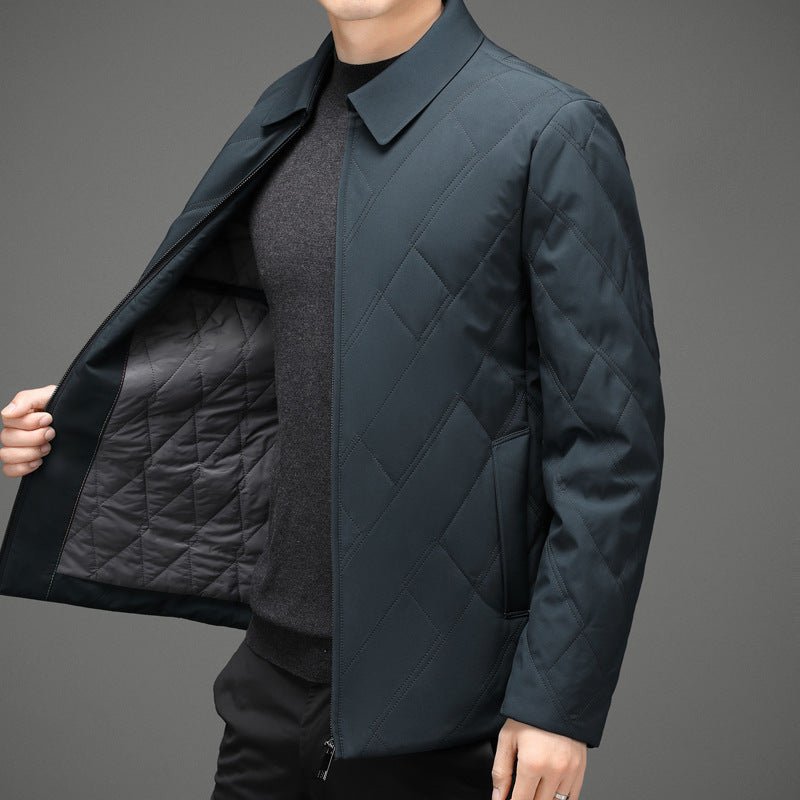 NanoVeil™ Jacket — Own Every Cold Day with Unstoppable Warmth and Sharp Style (Green XS) - | Zavonix