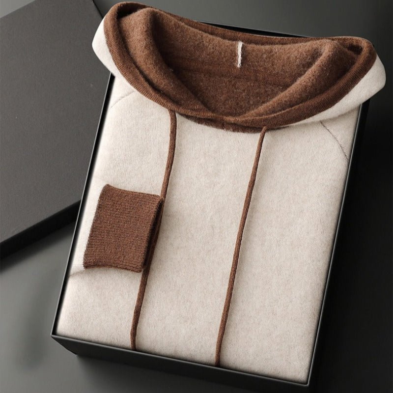 NOAM CASHMERE SWEATSHIRT (Cream XS) - | Zavonix