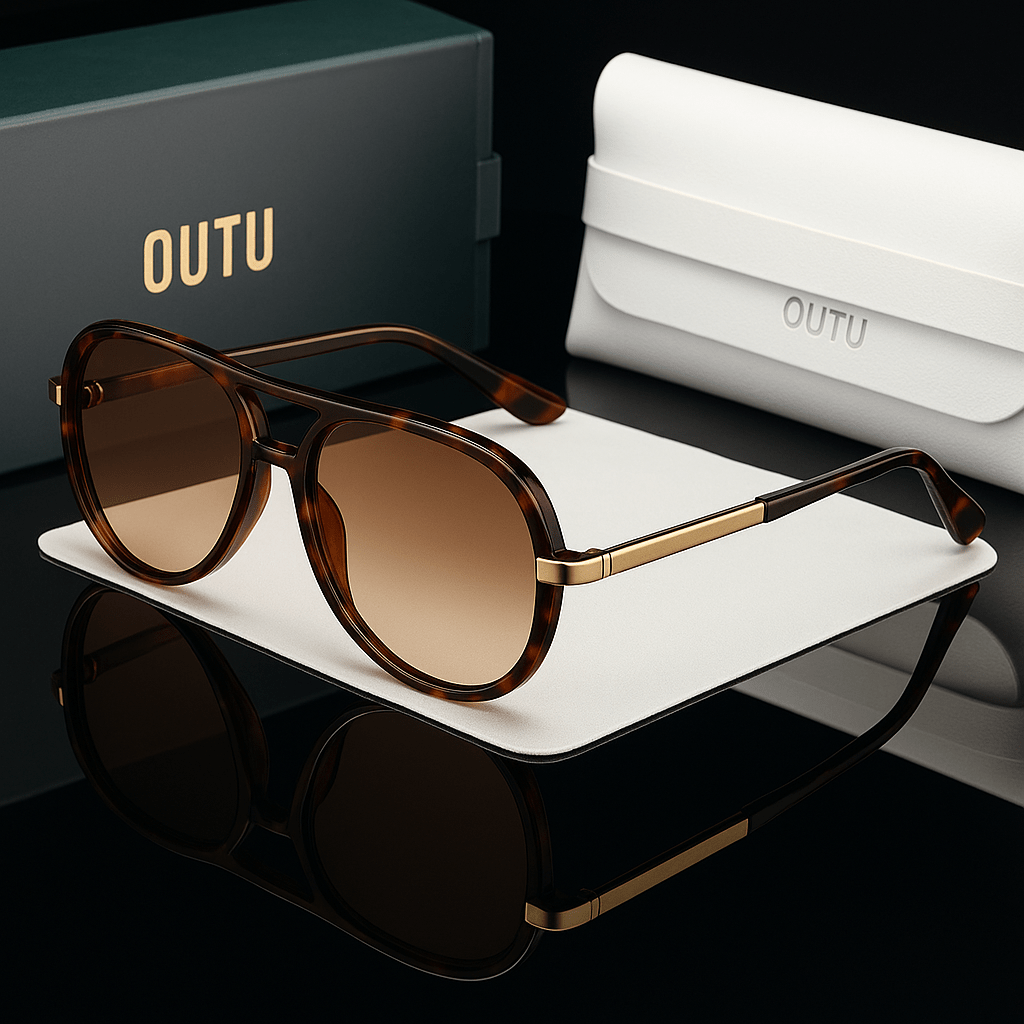 Outu Classic Sunglasses (Ice Noir ) - | Zavonix