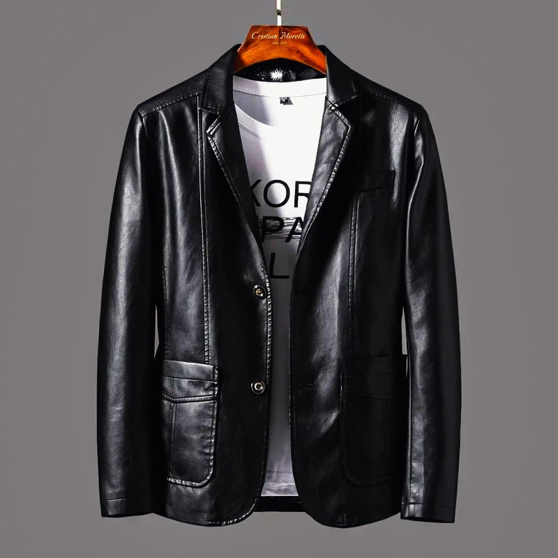 The Outlaw Elite Leather Jacket Leather Jacket (Black XS) - Jacket | Zavonix