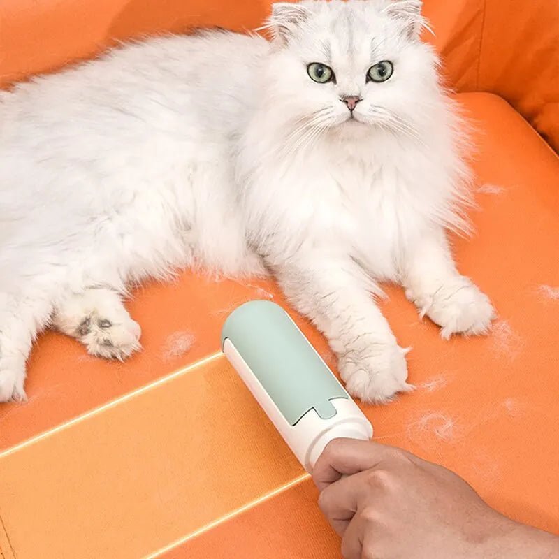 ๐พ Pet Hair Remover Roller: Say Goodbye to Hair Mass! - Zavonix