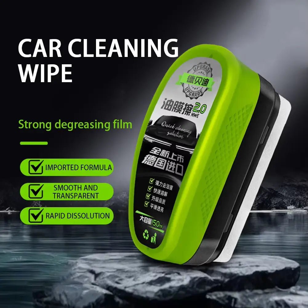 Professional Hydrophobic Car Glass Cleaner Brush - Oil Film Remover 🧽🚙 - Zavonix