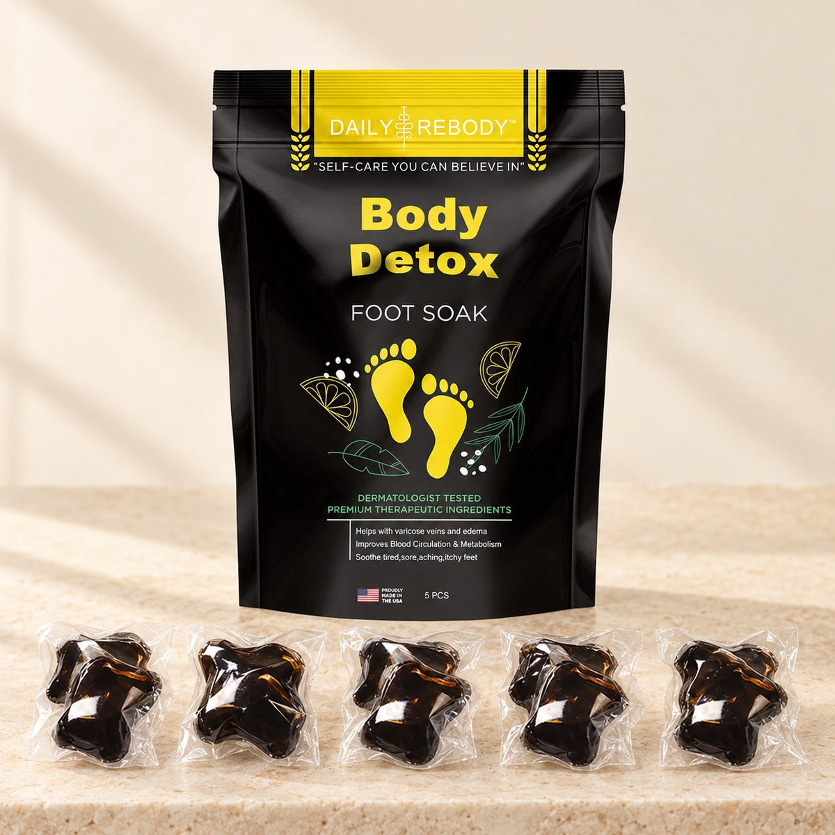 Purivale herbal detox foot soak