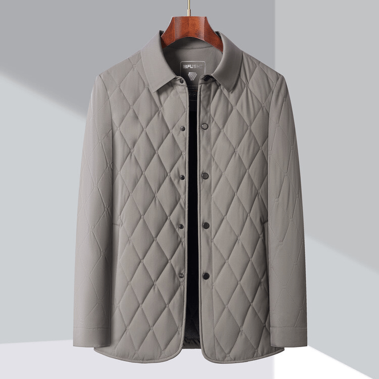 Quinn Men's Jacket | Diamond Quilted Casual Outerwear 5