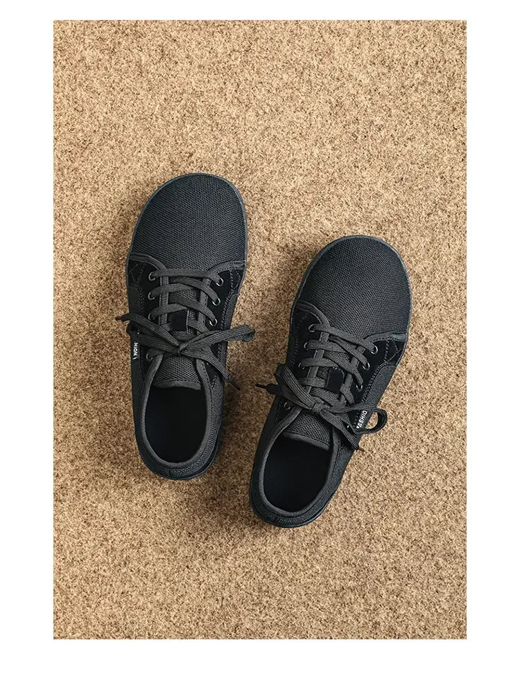 Air Mesh Walking Shoes — Breathable Extra Wide Comfort with Lace - Up Support (GRAY 40) - | Zavonix