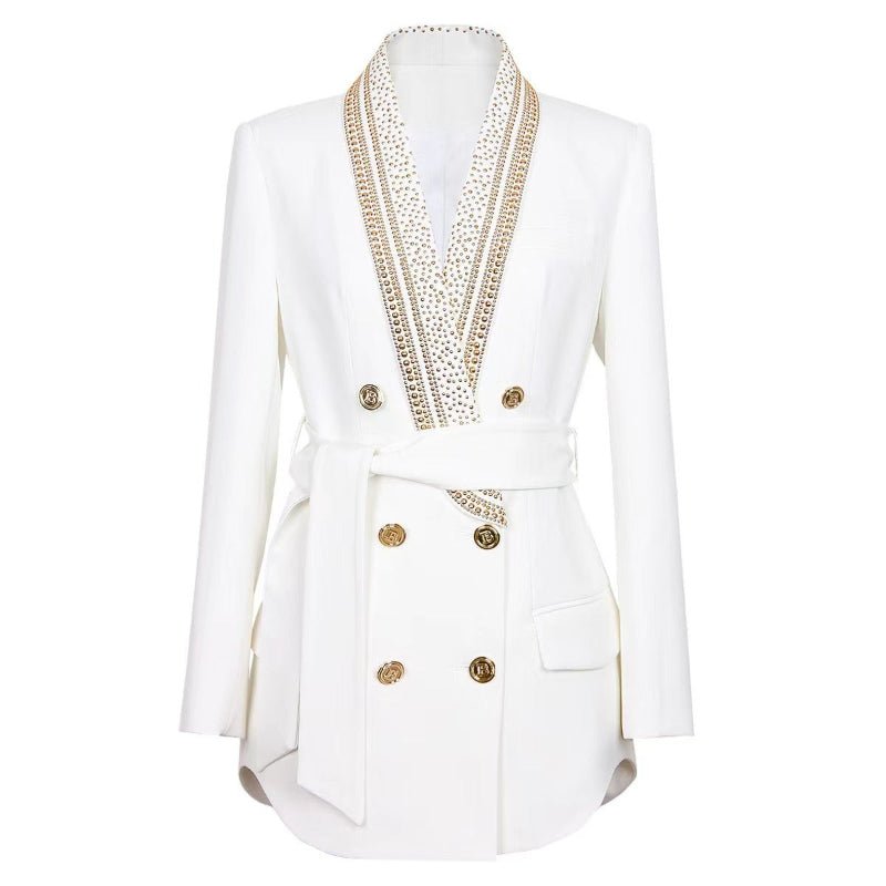 RadianceBlazer™ — Command Every Room with Unstoppable Glam and Power (White XS) - | Zavonix