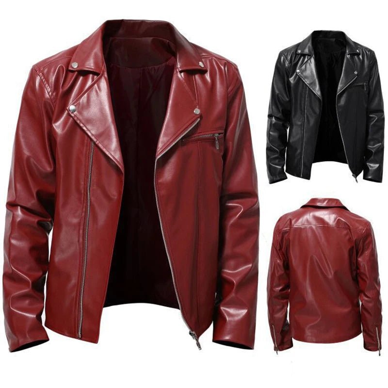 "Rossi" Biker Leatherette Jacket (Black XS) - Jacket | Zavonix