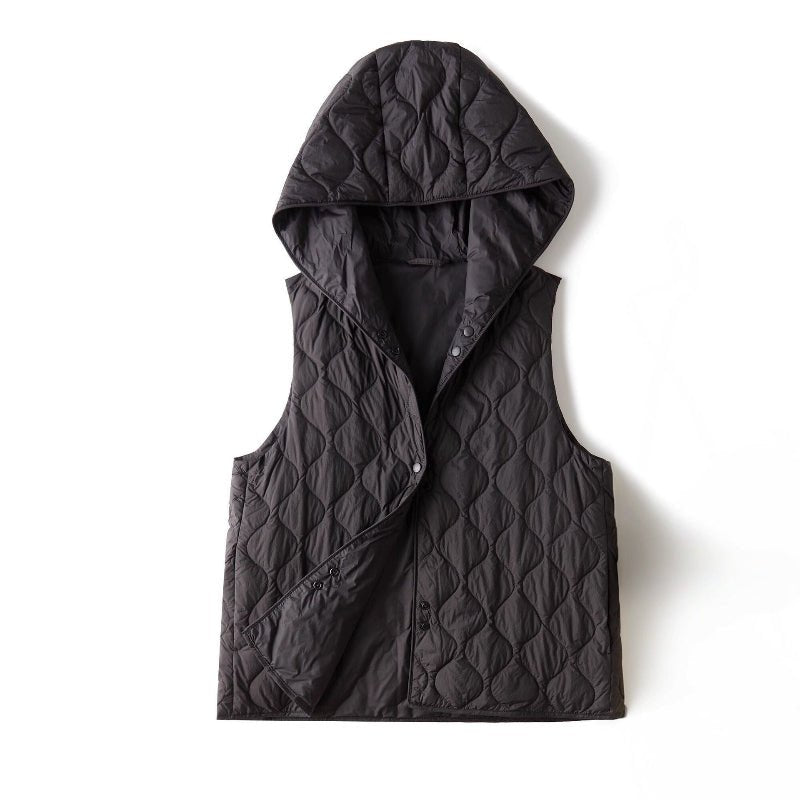 Winter Radiance Vest™ — Unlock Cozy Confidence That Commands Every Room (Black XS) - | Zavonix