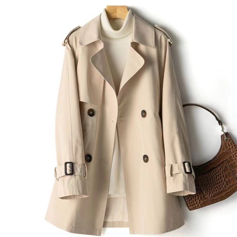 RazorLine Coat™ — Unleash Confidence with Every Crisp Step (Cream XS) - | Zavonix