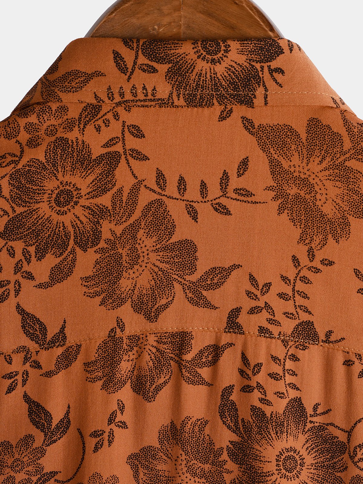Remora — Men's Retro Floral Viscose Summer Shirt with Breathable Fit - short - Zavonix