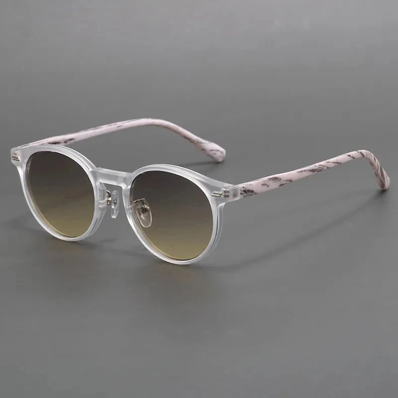 Retro Sunglasses "Santino" (Clear ) - Sunglasses | Zavonix