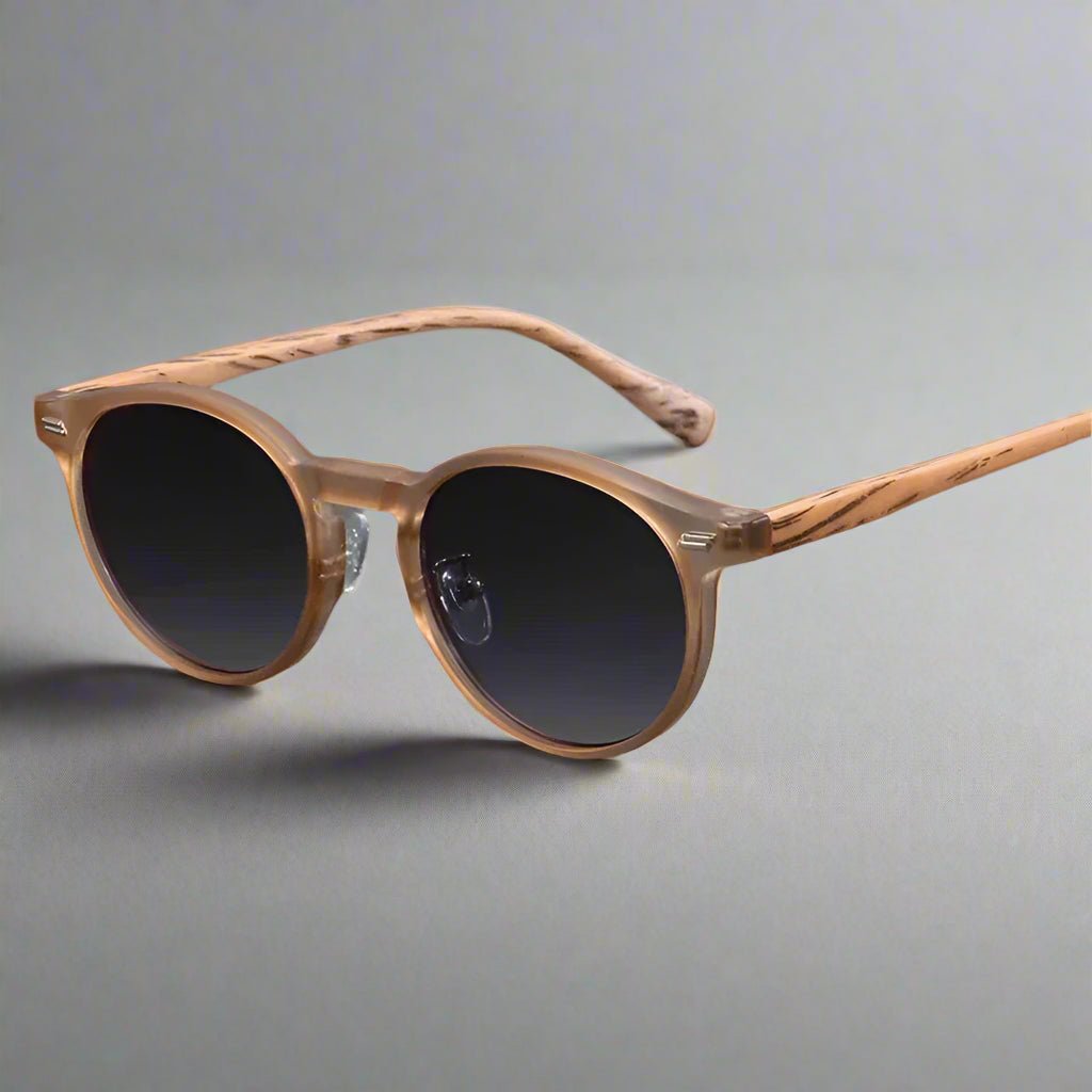 Retro Sunglasses "Santino" (Leopard ) - Sunglasses | Zavonix