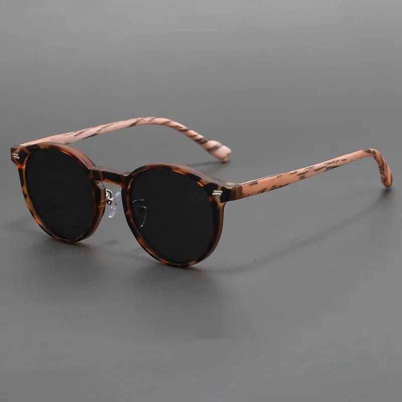 Retro Sunglasses "Santino" (Leopard ) - Sunglasses | Zavonix