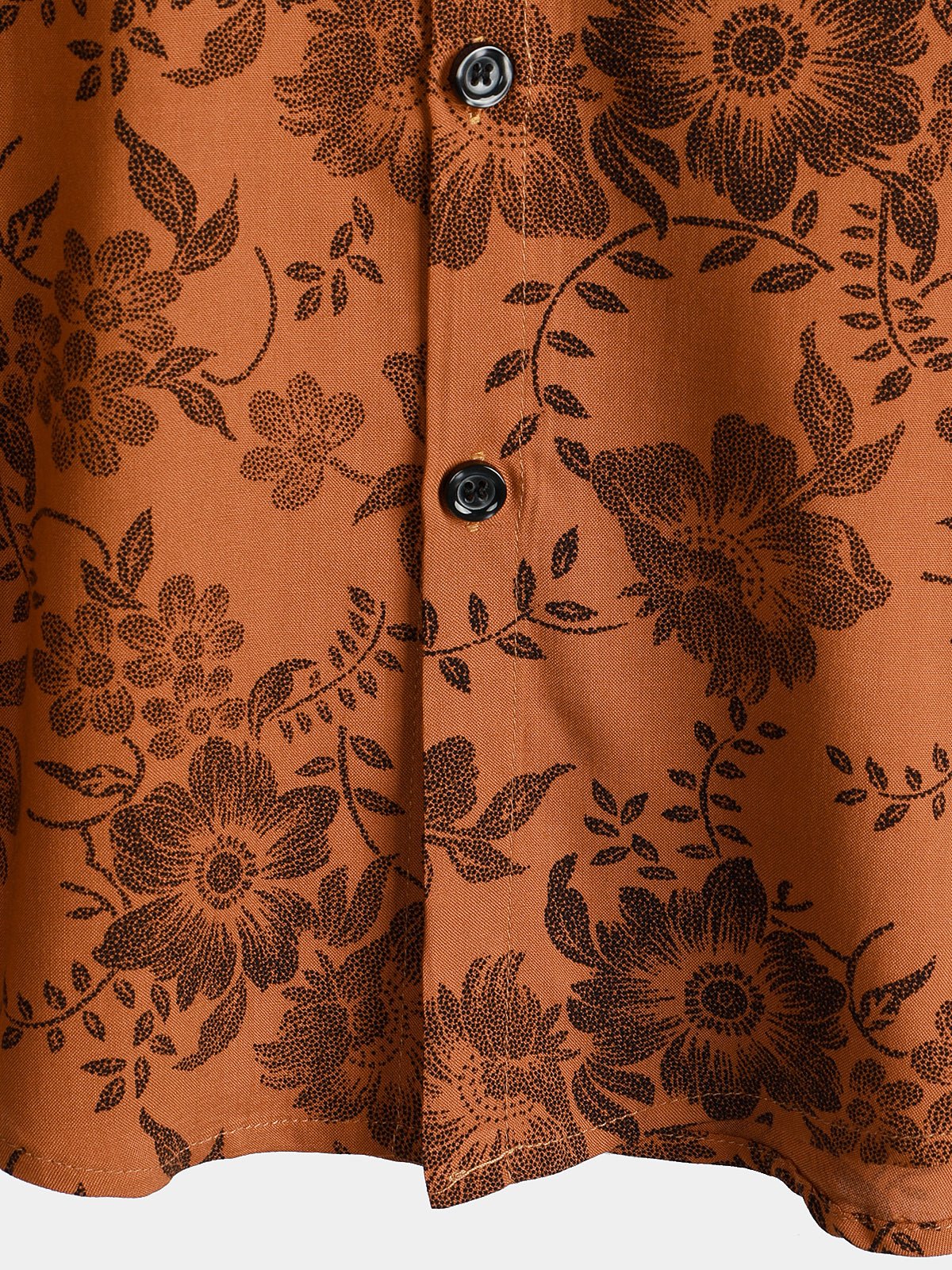 Remora — Men's Retro Floral Viscose Summer Shirt with Breathable Fit (S ) - short | Zavonix