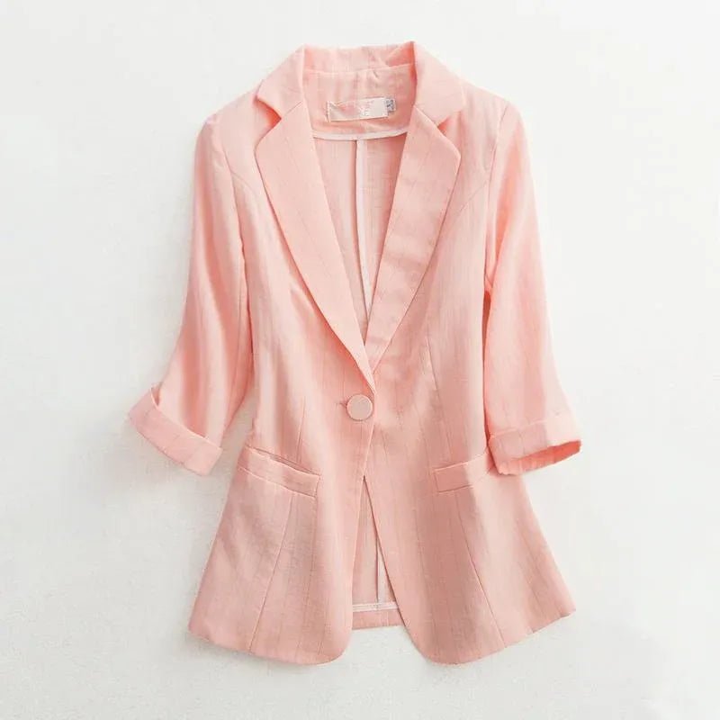 RITA BLAZER (Pink XS) - | Zavonix