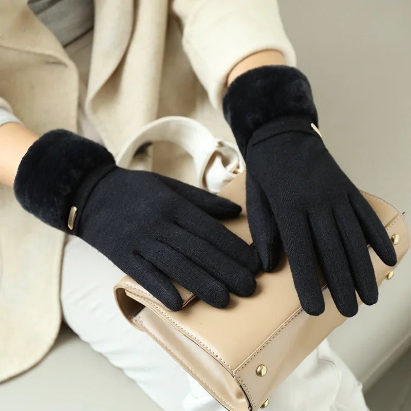 "Rosetta" Winter Handwear (Blue ) - | Zavonix