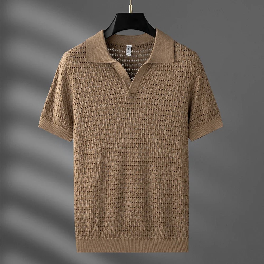 Sebastian Polo — Lightweight Breathable Viscose Polo Shirt for Warm Days - Zavonix