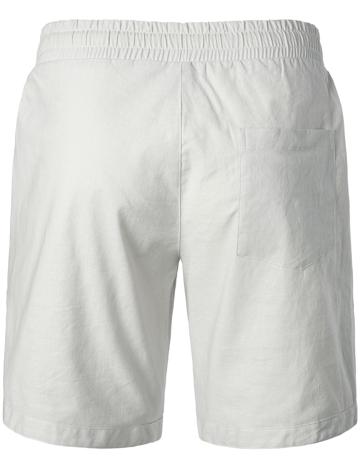 Sidra Breeze Shorts — Men's Lightweight Linen Cotton Casual Shorts (Gray S) - Shorts | Zavonix