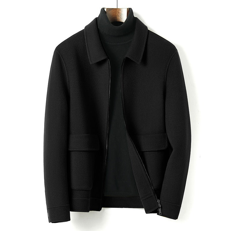 STEFANO™ CASHMERE WOOL JACKET (Black XS) - | Zavonix