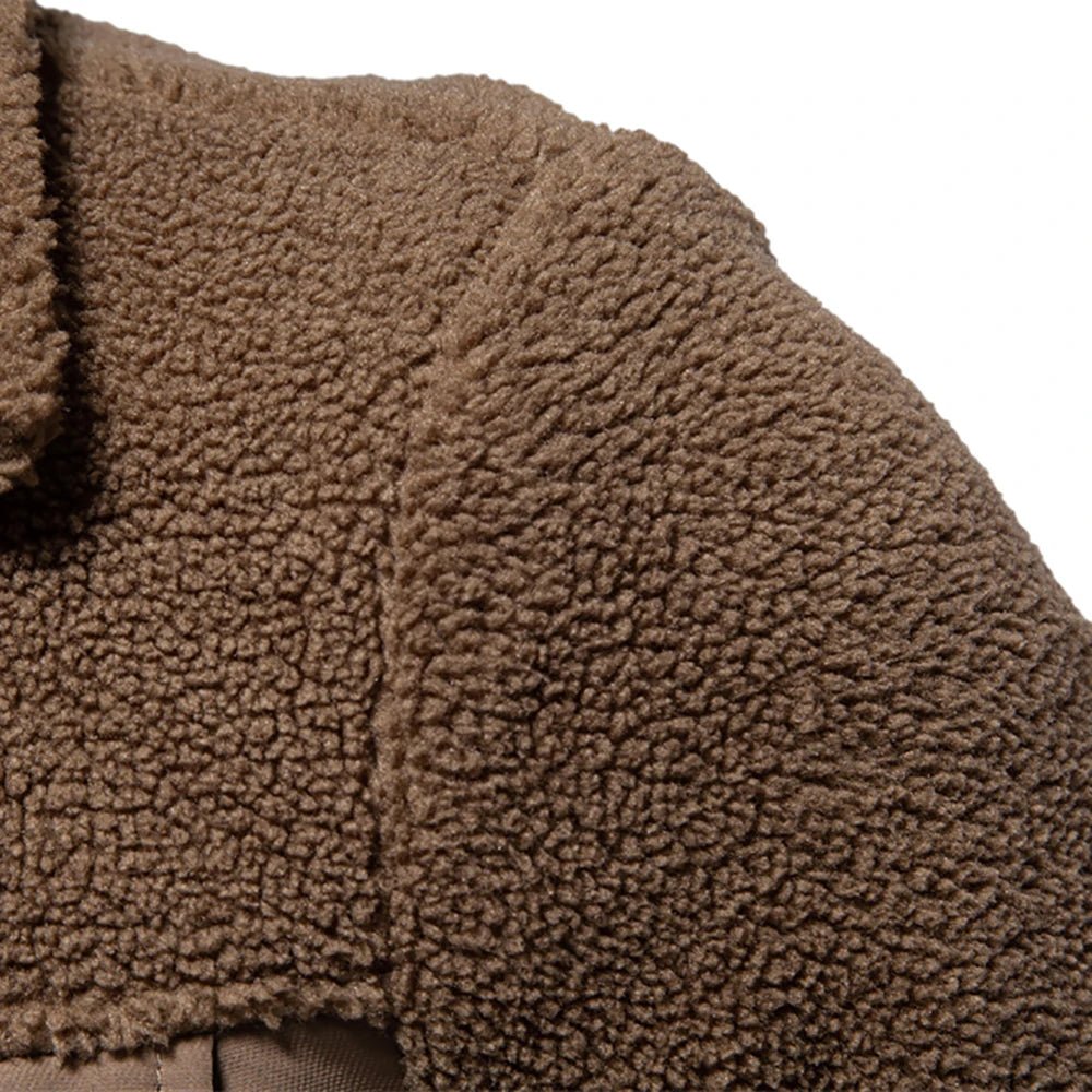 "Synthetic Sherpa Jacket" (Dark Blue S) - | Zavonix