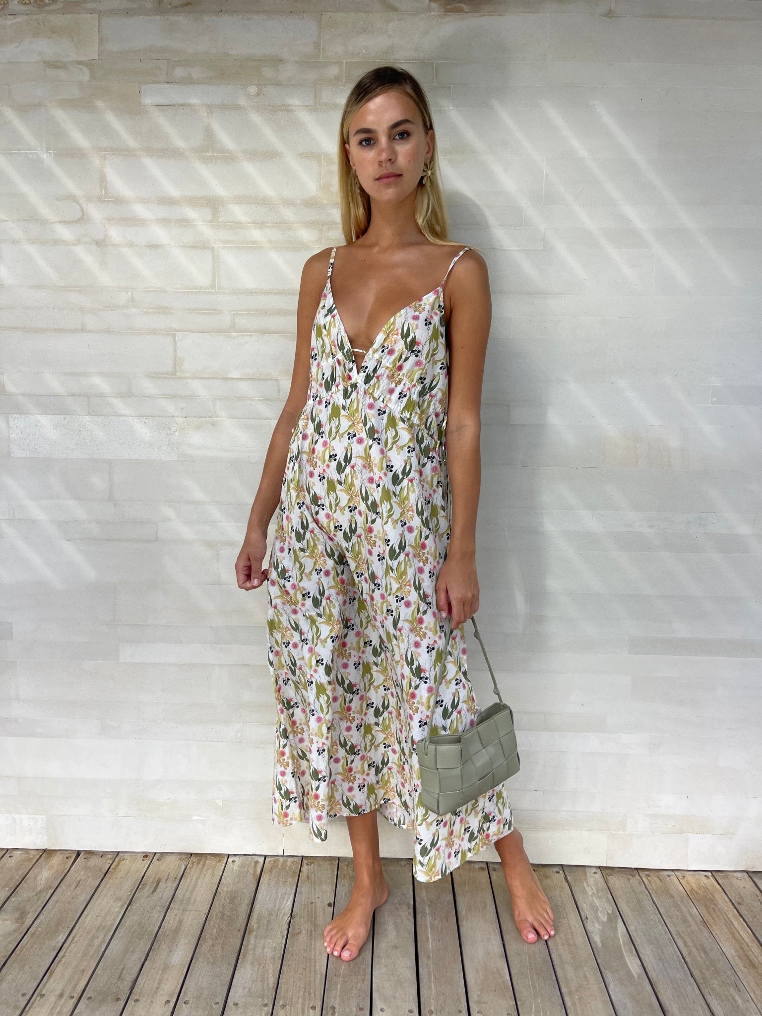 Summer cotton dress™ — Cool, breezy fit with tailored ease (S/M Summer blossom) - dress | Zavonix