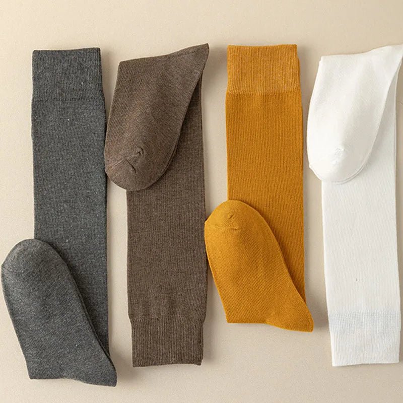 Silky Soft Breathable Stockings — Odor - Resistant Comfort Fit for EU35 - 39 (1 Pair dark grey EU35 - 39) - | Zavonix