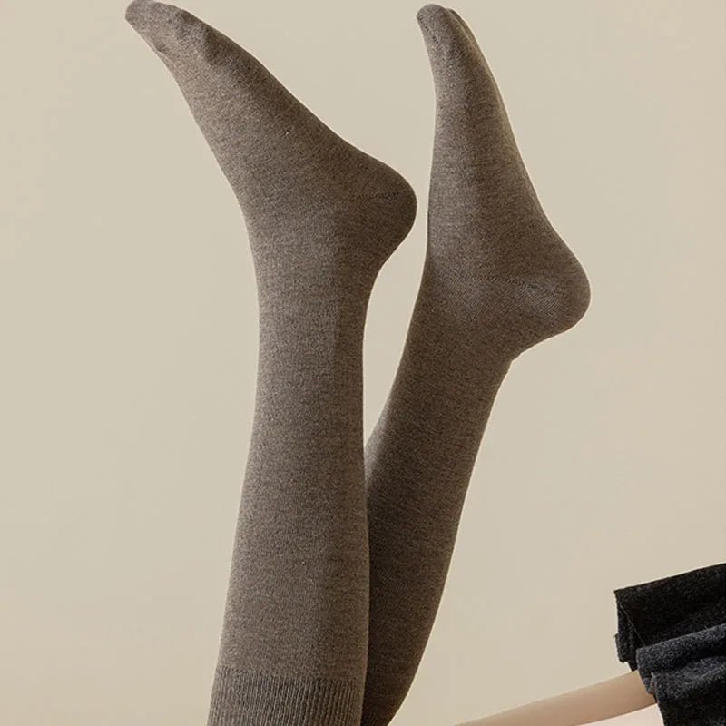 Silky Soft Breathable Stockings — Odor - Resistant Comfort Fit for EU35 - 39 (1 Pair dark grey EU35 - 39) - | Zavonix