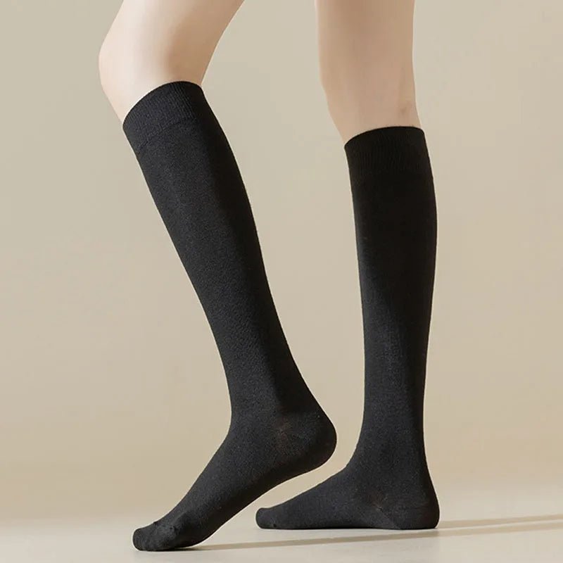 Silky Soft Breathable Stockings — Odor - Resistant Comfort Fit for EU35 - 39 (1 Pair dark grey EU35 - 39) - | Zavonix