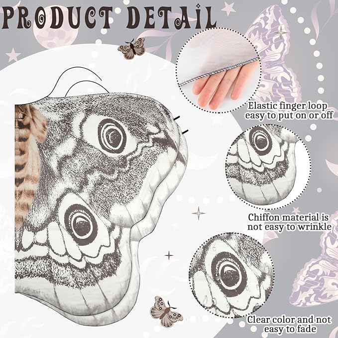 Silver Moth Wings Shawl – Elegance Stunning Cape ( ) - | Zavonix