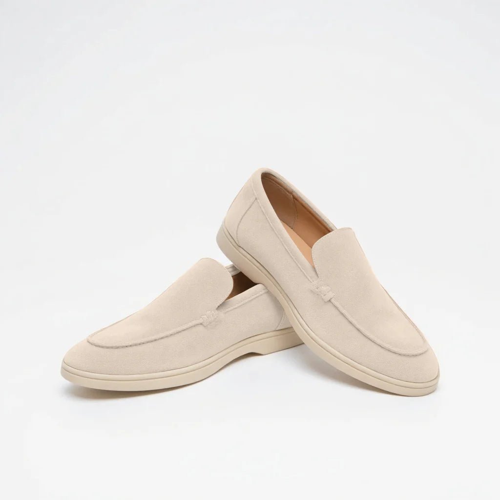 Supreme Suede Loafersâą â Command Attention with Every Step and Feel Unstoppable Comfort (Beige EU 38 / UK 5 / US 5.5) - | Zavonix
