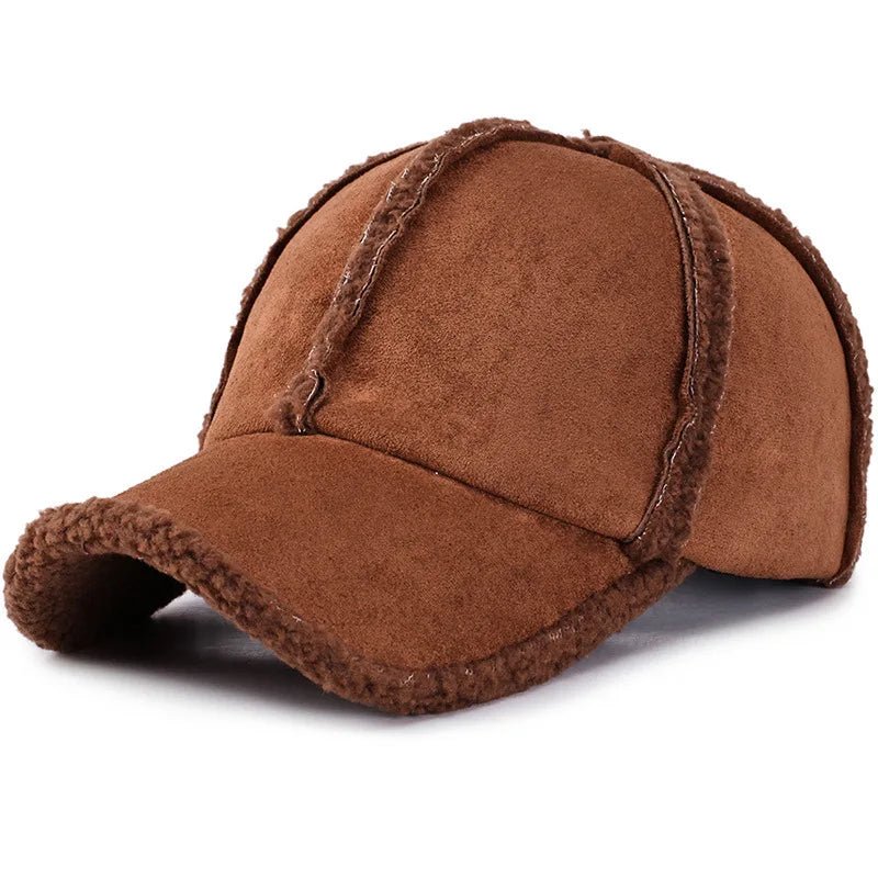 Suede - Like Baseball Cap (Brown ) - | Zavonix