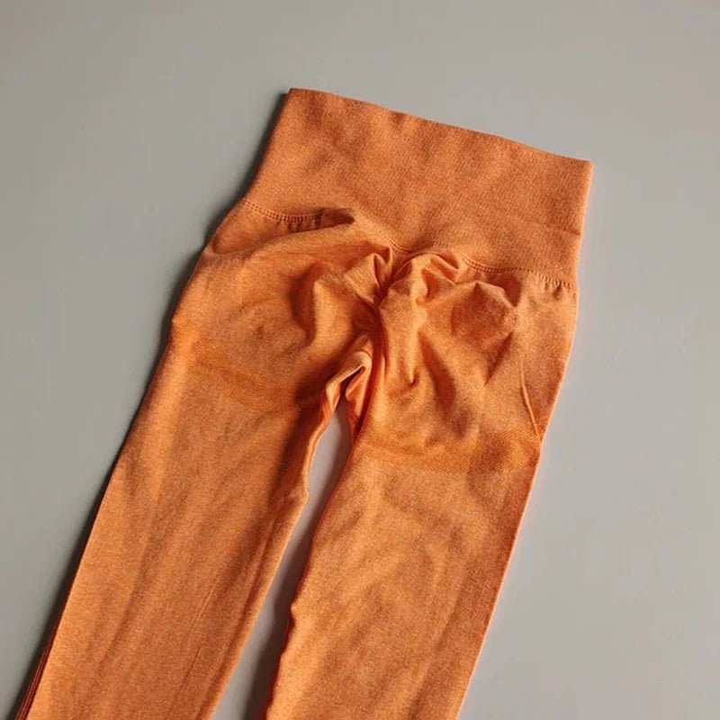 Seamless Leggings™ — Move Freely with Confidence and Unstoppable Comfort (Ginger yellow L) - | Zavonix