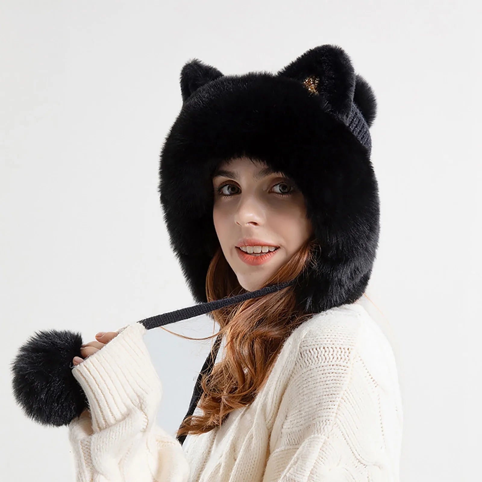 "Snowpounce" Hat (Black ) - | Zavonix